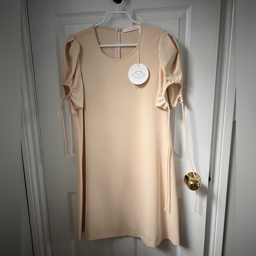See By Chloé - brand new - Cream Short Sleeve Shift Dress